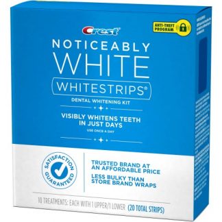 Crest Noticeably White Whitestrips Dental Whitening Kit